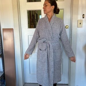 Gilligan & O'Malley Soft Gray Women's Robe